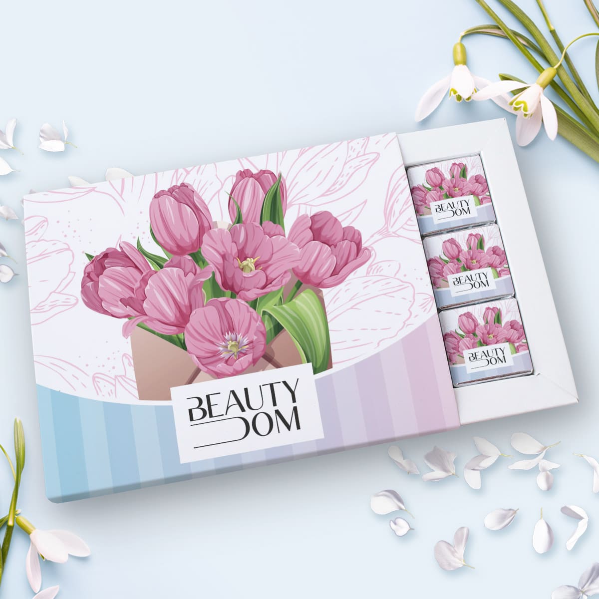 Набор "Пенал 12" (12 шоколадок 5гр) #000651